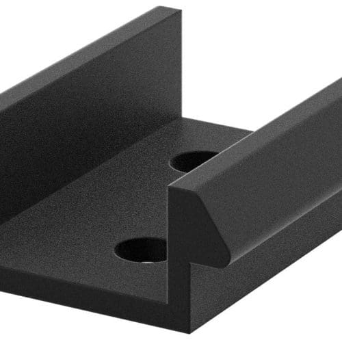 Durapost Capping Rail Clip Black